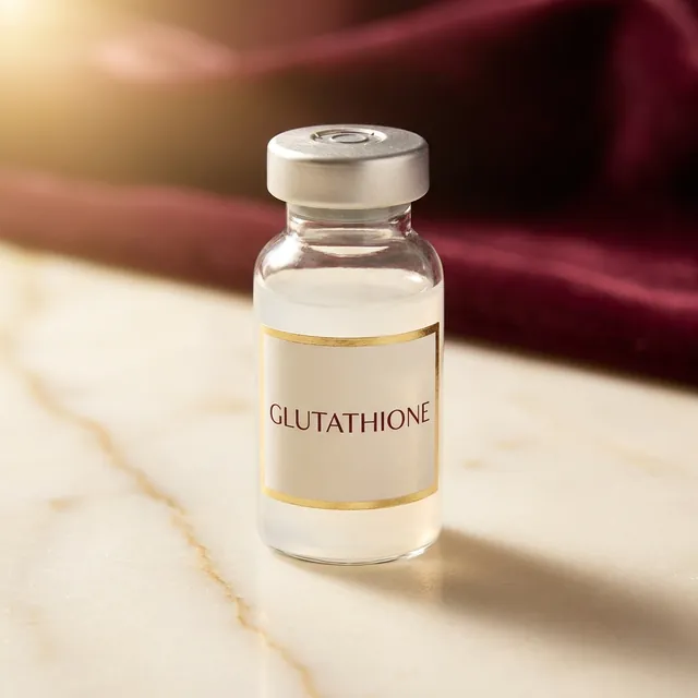 Glutathione therapy vial