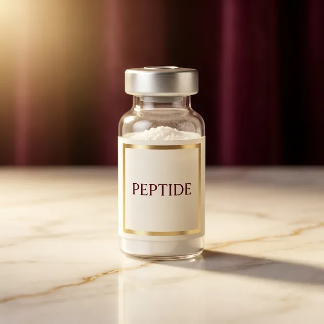 Peptide therapy vial